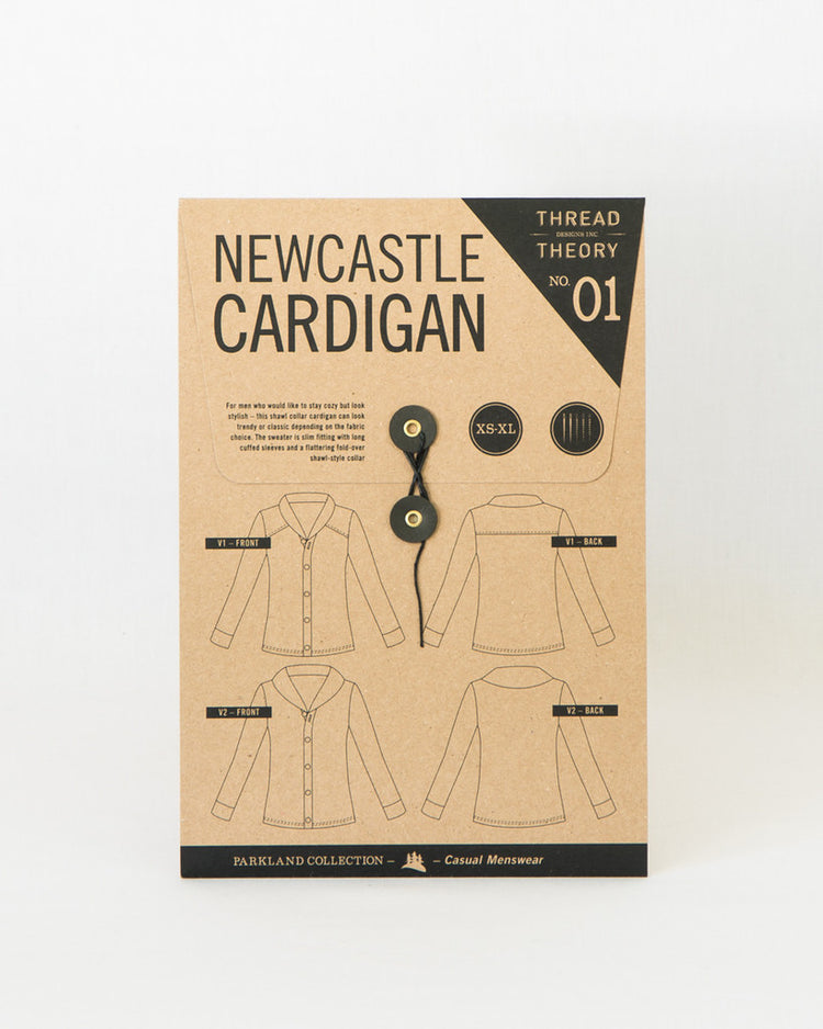 Newcastle Cardigan sewing pattern by Thread Theory